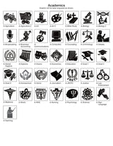 Copper Sterling Silver Custom Birthstone Class Ring for Men