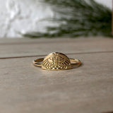 925 Sterling Silver Moth Ring Animal Ring Moth Jewelry