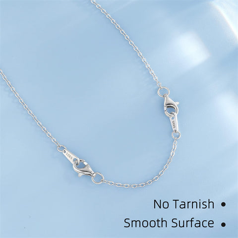 Sterling Silver Necklace Extenders for Women Bracelet Extender Sterling Silver Chain Extenders 3 Piece Set