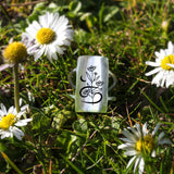 Sterling Silver Personalized Zodiac Flower Ring Custom Constellation Jewelry for Her