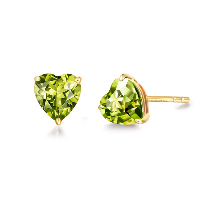 14k Solid Yellow Gold Stud Earrings 1.25cttw Genuine Natural Gemstone Prong Cluster Stud Earrings Jewelry Gifts for Her