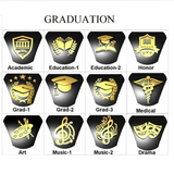 Sterling Silver Personalized Engraved Birthstone 2025 High School College Class Ring Graduation Jewelry