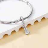 Sterling Silver Music Note Guitar  Piano  Violin  Drum Set Flute Harp Saxophone Charm Beads