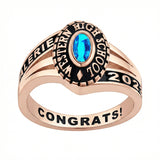 Sterling Silver Personalized Engraved  Class Ring 2026 Graduation Gifts for Women
