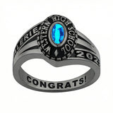 Sterling Silver Personalized Engraved  Class Ring 2026 Graduation Gifts for Women