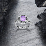 Sterling Silver Custom  Class Ring Graduation Gifts for Women