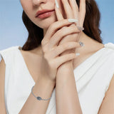 Sterling Silver 12 Month Birth Flower Photo Locket Bracelet