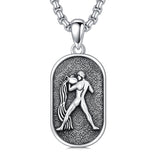 Sterling Silver Zodiac Sign Pendant Necklace