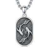 Sterling Silver Zodiac Sign Pendant Necklace