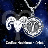 Sterling Silver Oxidation12 Zodiac Pendant Necklace
