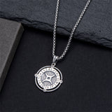 Sterling Silver Oxidation12 Zodiac Pendant Necklace