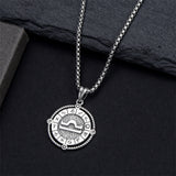 Sterling Silver Oxidation12 Zodiac Pendant Necklace