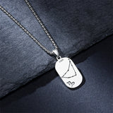 Sterling Silver Zodiac Sign Pendant Necklace