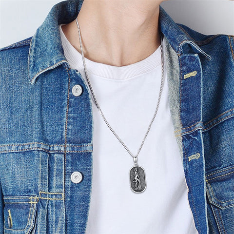 Sterling Silver Zodiac Sign Pendant Necklace