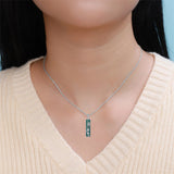 Sterling Silver Hummingbird Urn Necklace for Ashes