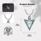 Sterling Silver Cross Celtic Knot Yin Yang Peace Sign Arrowhead Pendant  Necklace
