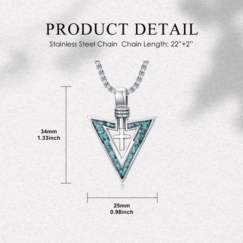 Sterling Silver Cross Celtic Knot Yin Yang Peace Sign Arrowhead Pendant  Necklace