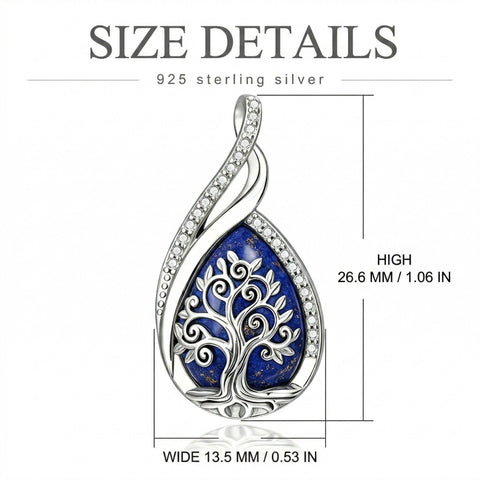 Sterling Silver Lapis Lazuli Black Onyx Moonstone Moss Agate Turquoise Butterfly Dragonfly Hummingbird  Pendant Necklace