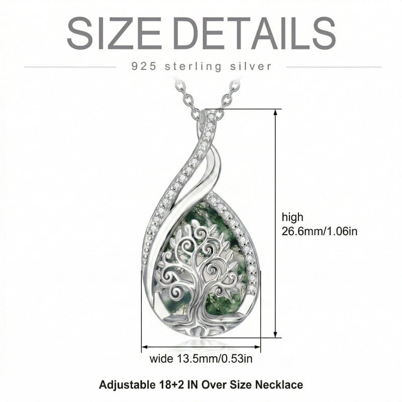 Sterling Silver Lapis Lazuli Black Onyx Moonstone Moss Agate Turquoise Butterfly Dragonfly Hummingbird  Pendant Necklace