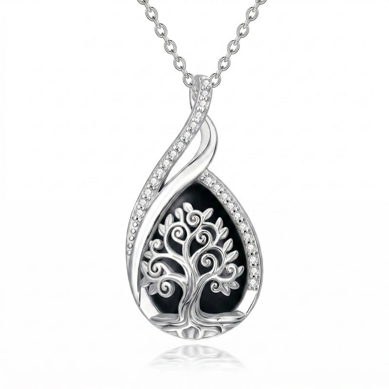 Sterling Silver Lapis Lazuli Black Onyx Moonstone Moss Agate Turquoise Butterfly Dragonfly Hummingbird  Pendant Necklace