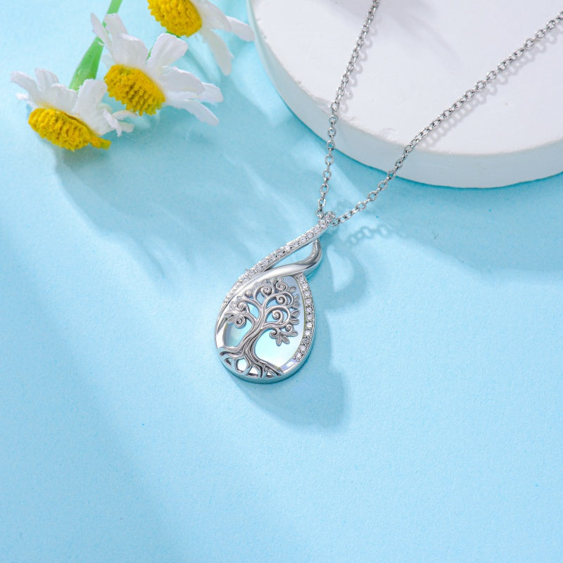 Sterling Silver Lapis Lazuli Black Onyx Moonstone Moss Agate Turquoise Butterfly Dragonfly Hummingbird  Pendant Necklace