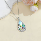 Sterling Silver Moonstone Cardinal Dragonfly Hummingbird Butterfly Bee Pendant Necklace for Women