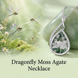 Sterling Silver Lapis Lazuli Black Onyx Moonstone Moss Agate Turquoise Butterfly Dragonfly Hummingbird  Pendant Necklace