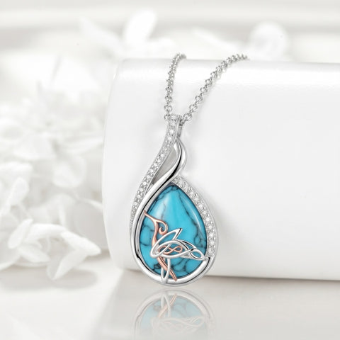 Sterling Silver Lapis Lazuli Black Onyx Moonstone Moss Agate Turquoise Butterfly Dragonfly Hummingbird  Pendant Necklace