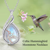 Sterling Silver Lapis Lazuli Black Onyx Moonstone Moss Agate Turquoise Butterfly Dragonfly Hummingbird  Pendant Necklace
