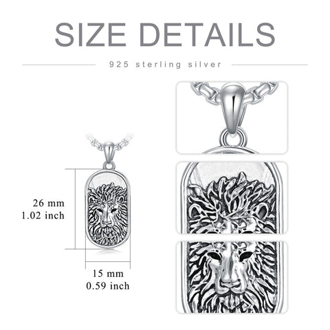 Sterling Silver Zodiac Sign Pendant Necklace