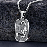 Sterling Silver Zodiac Sign Pendant Necklace