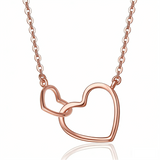 10K 14K 18K Solid Gold Heart Pendant Necklace Mothers Day Gift