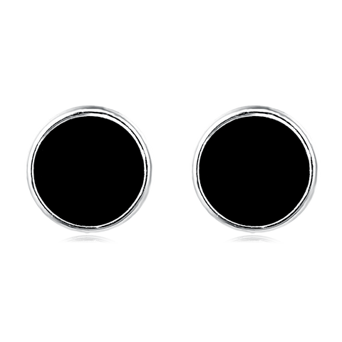 925 Sterling Silver Dual Circular Design Elements