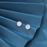 925 Sterling Silver Precision Crafted Circular Lenses With Reflective Silver Rims