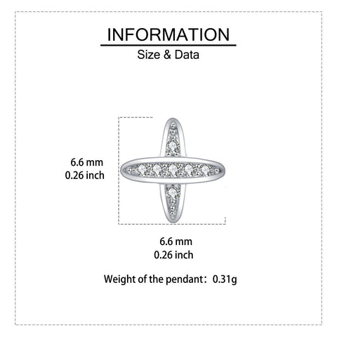 925 Sterling Silver Elegant Zircon Earrings With Symmetrical Prong Setting