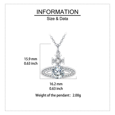 925 Sterling Silver Elegant Zircon Pendant Necklace With Matching Rings: Timeless Luxury Jewelry