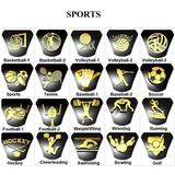 Sterling Silver Personalized Engraved Birthstone 2025 High School College Class Ring