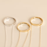 The Inner Circle Necklace  Hidden Message Necklace Perfect Gift for Her  Bridesmaid Gifts Christmas Gifts for Mom & Dad