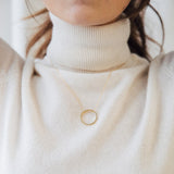 The Inner Circle Necklace  Hidden Message Necklace Perfect Gift for Her  Bridesmaid Gifts Christmas Gifts for Mom & Dad