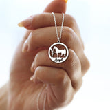 Personalized Horse Name Necklace Horse Necklace Horse Memorial Necklace for Woman Horse Memorial Gift Horse Mom Gifts