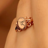 Sterling Silver Hummingbird Animal Ring