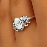 Sterling Silver Hummingbird Animal Ring