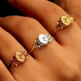 Sterling Silver Hummingbird Animal Ring