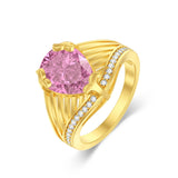 10K 14K 18K Gold 3CT Engagement Wedding Band Promise Ring for Men