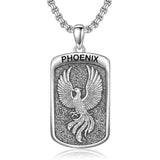 Sterling Silver Tiger Eagle Lion Dragon Phoenix Necklace for Men Animal Jewelry Gifts for Chrismas Birthday