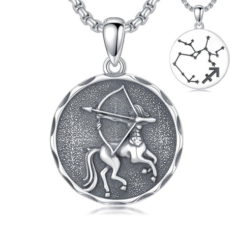 Sterling Silver Constellation Celestial Pendant Necklace Astrology Jewelry Birthday Gifts Christmas