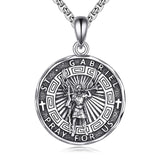 Sterling Silver Saint Gabriel,Saint Jude,Saint Benedict,Saint Patrick ,Saint Peregrine Pendant Necklace