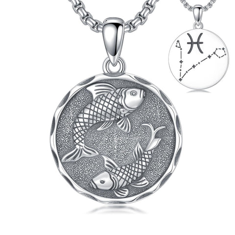 Sterling Silver Constellation Celestial Pendant Necklace Astrology Jewelry Birthday Gifts Christmas