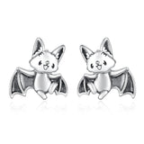 Hypoallergenic Cow Bat Earrings Cute Baby Animal Stud Earrings Jewelry Gifts for Women Teens Girls