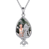 Mermaid Necklaces for Women 925 Sterling Silver - Jewelry for Girls